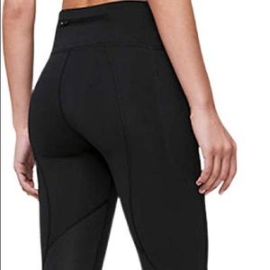 Black Lululemon Cropped Leggings